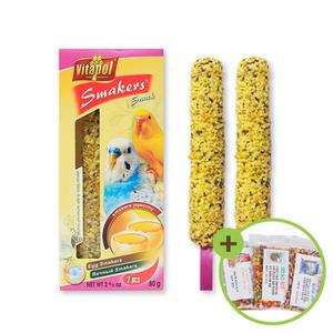 비타폴 에그 영양바 2개입 앵무새간식 단백질 에너지