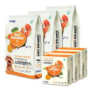 속이 편한 발효사료 소프트발란스 1.2kgX3개 피부와 위장