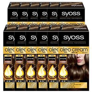 [헨켈]사이오스 올레오 크림 컬러 4N 리치초콜릿 100ml 12개