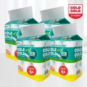 고로고로 표준 돌돌이 테이프 클리너 리필 6입X4개 (10m)