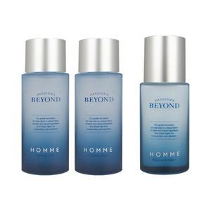 비욘드 옴므 밸런스 토너 150ml + 토너 150ml + 에멀전 130ml 스킨 로션 3종 단상자x