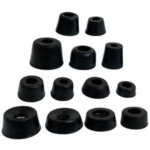 고무발 고무받침 충격흡수 긁힘방지 미끄럼방지 원형발 캡 마개 바닥보호 피스고정 가구캡