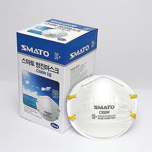스마토 안면부여과식 방진마스크 C100V C200V C200W 20매