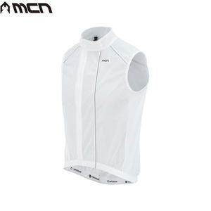 [MCN] 사이클 라이딩 자전거 바람막이 조끼 질렛 화이트