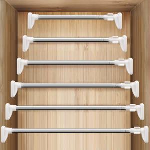 강력 스텐압축봉 못없이 커튼 옷걸이 커텐 행거 압축 다용도 봉