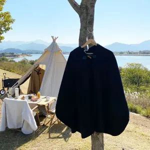 [대구백화점] [소브라노]캠핑 야외 후드망토 판초 케이프 숄(DH-022CP)