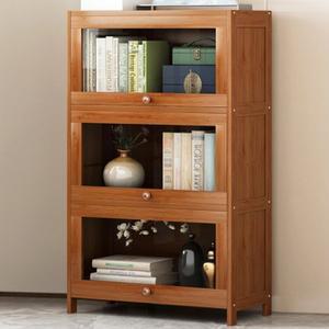 [제이큐]대나무 인테리어 거실 3단 진열장 70cm