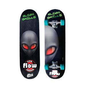 오즈보즈 어린이 스케이트보드 28인치 블랙외계인
