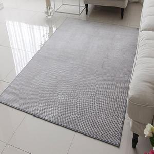 [매직크린] 와플 극세사 카페트 러그 그레이100X150