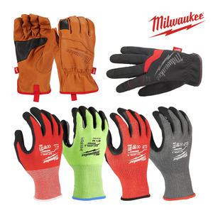 밀워키 장갑 작업 코팅 CUT 노컷 절단 잘림 방지 가죽 캠핑 현장 다용도