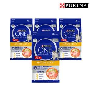 원 캣 7세이상 노령묘용 1.4kg 4팩