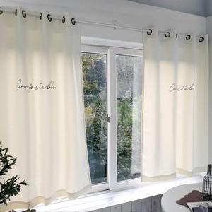 [알뜨리]방한커튼170 아이보리 헤링본 암막커튼 방풍 커튼 작은창 바람막이 가리개 중문 가림막 커텐