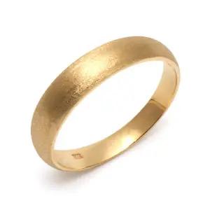 18K 반지 심플 골드 우정링 여성금반지 ROS1348