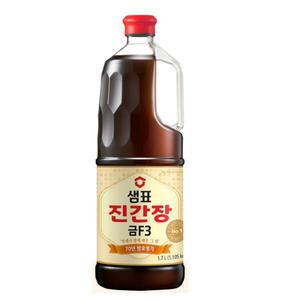 샘표 진간장 금F3 1.7L 1개//양조간장