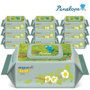 페넬로페 아기물티슈 프르미에 포레 캡형 70매X10팩