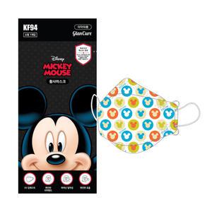 KF94 디즈니 미키마우스 소형 마스크 30매 어린이 키즈 황사마스크