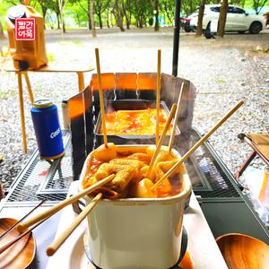 대구맛집 빨간 꼬치어묵 세트(15개+찐육수)부산물떡 캠핑음식 매운오뎅 안매운 오뎅탕밀키트