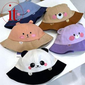 캐릭터 키즈 버킷햇 유아 동물 모자 어린이 벙거지