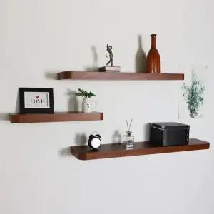 유코스 무지주 다용도 수납 벽선반 600mm