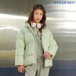 [오션스카이] 여아 후드 패딩 점퍼-BFJG4751D0S