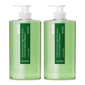 닥터시드 티트리 앤 라임 비건 지성케어 쿨 탈모 샴푸 1000ml 2개