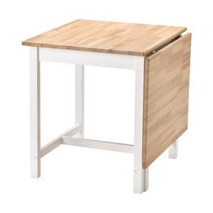 이케아 PINNTORP 핀토르프 게이트레그 테이블 67 124x75cm 2-4인 식탁 책상 접이식 확장형