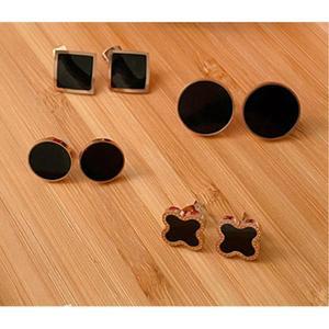 검정색 티타늄귀걸이 알러지방지 심플 여름 선물 여자