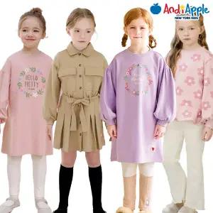 [앤디애플] 여아를 위한 기본템 레깅스/스커트/원피스/등원룩/나들이룩