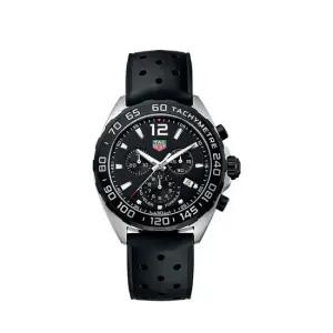 태그호이어 CAZ1010.FT8024 포뮬러1 남성 러버 쿼츠 43mm