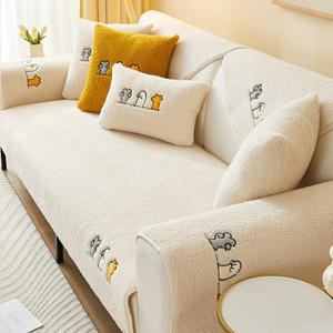 [리진] 가위바위보 양털소파패드 2인용 (90X160cm)