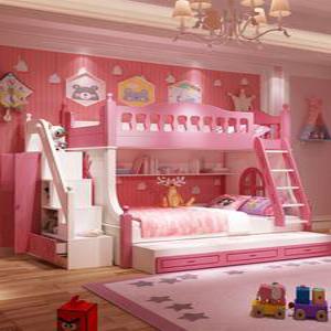 어린이 이층침대 공주침대 여자아이침대 계단