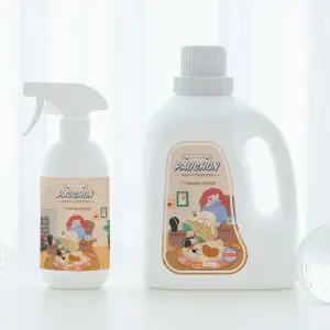 뽀숑하우스 강아지 고양이 탈취제 2.5L+500ml 리필 4가지향 무살균제 강력탈취 반려동물 오줌냄새제거