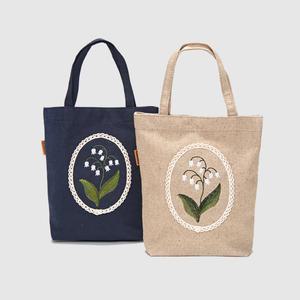 자수 미니 토트백 손가방 텀블러백 휴대폰가방