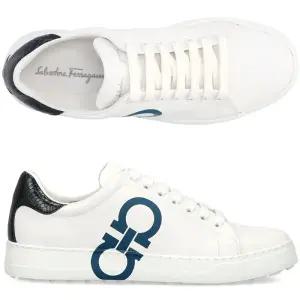 [페라가모] 넘버 간치니 NUMBER BIANCO OTT 759967 남성 스니커즈