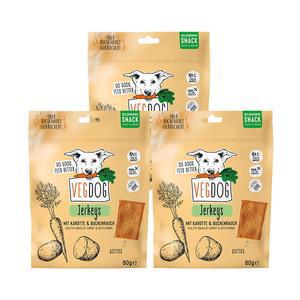 베지독 강아지간식 스모크 비건 저키 80g 3개