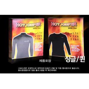#TV홈쇼핑정품# 열나는 옷 핫키퍼3.3 발열내의 상하의 세트 온열 보온 남성용 여성용 겨울내복 이너웨어