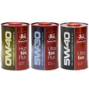 울버 엔진오일 울트라텍 플러스 5W30 울트라텍 5W40 하이텍 플러스 0W40 1리터