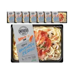 아워홈 온더고 베이컨 양송이 크림파스타 300g, 8개