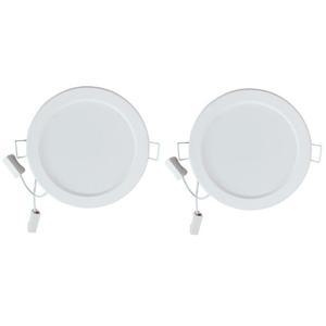 좋은빛 LED 욕실용 방습 매입등 12W 다운라이트 주광색 2개