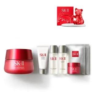 [SK-II](강남점)[11SS] SK-II 스킨파워 어드밴스드 크림 80g 세트 +매직베어 트레이 증정