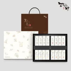 화과방 지현양갱세트 2호 45gx16개+쇼핑백   선물 부모님 디저트 명절