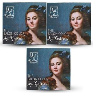 순수 더 살롱 컬러 아트 갤러리 새치커버 염색약 초코브라운 x 3개/순수한염색약/무료 dv