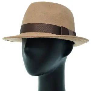 [하프클럽/]WJF001.펠트울 여성 페도라 중절모 가을 겨울 외출 챙모자