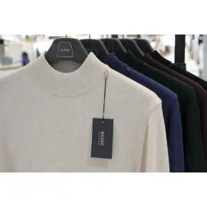 [바쏘](의정부점)FW 고급 울&캐시미어 100% 데일리 하프 터틀넥 니트 5종 [ 블랙 외 4컬러 ]