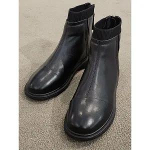 갤러리아 [센터시티]고세 사선 니트 첼시 앵클부츠 OZA3F044 블랙