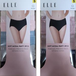 코스트코 엘르 여성 모달 팬티 5매 2종택1 ASIAN SIZE ELLE
