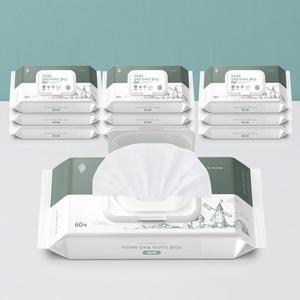 [리벤스]자우버탁 실버용 빅사이즈 물티슈(60매x10개)