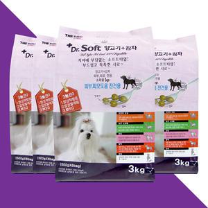 더독 닥터소프트 양고기감자3kg 4개 + 계란찜 1박스 랜덤 증정