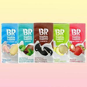 베스킨라빈스 멸균우유 4종 x 6개입 (24개입)