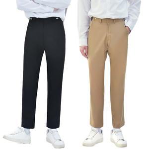 [신세계몰]교복몰 남자 허리조절 기모바지 2개 교복 교복바지